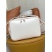 Louis Vuitton White Epi Neonoe BB Bag With Jacquard Strap M57693