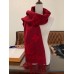 Louis Vuitton Cherry Reykjavik Scarf M75505