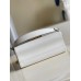Louis Vuitton Twist MM Bag In White Epi Leather M55513 Louis Vuitton Twist MM Bag In White Epi Leather M55513