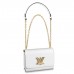 Louis Vuitton Twist MM Bag In White Epi Leather M55513 Louis Vuitton Twist MM Bag In White Epi Leather M55513