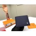 Louis Vuitton Multiple Wallet In Navy Taiga Leather M30282 Louis Vuitton Multiple Wallet In Navy Taiga Leather M30282