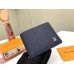 Louis Vuitton Multiple Wallet In Navy Taiga Leather M30282 Louis Vuitton Multiple Wallet In Navy Taiga Leather M30282