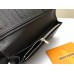 Louis Vuitton Brazza Wallet In Black Taiga Leather M30285