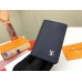 Louis Vuitton Pocket Organizer In Navy Taiga Leather M30293 Louis Vuitton Pocket Organizer In Navy Taiga Leather M30293