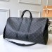 Louis Vuitton Keepall Bandouliere 55 Bag In Monogram Eclipse Canvas M40605