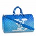 Louis Vuitton Keepall Bandouliere 50 Bag In Monogram Clouds Canvas M45428 Louis Vuitton Keepall Bandouliere 50 Bag In Monogram Clouds Canvas M45428