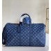 Louis Vuitton Keepall Bandouliere 50 Bag In Monogram Shadow Leather M45731