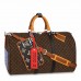 Louis Vuitton Keepall Bandouliere 50 Patchwork Bag M56855 Louis Vuitton Keepall Bandouliere 50 Patchwork Bag M56855