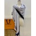 Louis Vuitton Grey On The Edge Monogram Shawl M76372