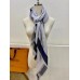Louis Vuitton Grey On The Edge Monogram Shawl M76372