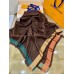 Louis Vuitton Brown On The Edge Monogram Shawl M76465