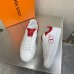 Louis Vuitton Luxembourg Sneakers with Red Leather Heel Louis Vuitton Luxembourg Sneakers with Red Leather Heel