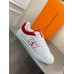 Louis Vuitton Luxembourg Sneakers with Red Leather Heel Louis Vuitton Luxembourg Sneakers with Red Leather Heel
