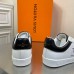Louis Vuitton Luxembourg Sneakers with Black Leather Heel Louis Vuitton Luxembourg Sneakers with Black Leather Heel