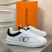Louis Vuitton Luxembourg Sneakers with Black Leather Heel Louis Vuitton Luxembourg Sneakers with Black Leather Heel