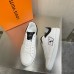 Louis Vuitton Luxembourg Sneakers with Black Leather Heel Louis Vuitton Luxembourg Sneakers with Black Leather Heel