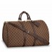 Louis Vuitton Keepall Bandouliere 55 Bag In Damier Ebene Canvas N41414