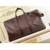 Louis Vuitton Keepall Bandouliere 55 Bag In Damier Ebene Canvas N41414