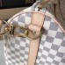 Louis Vuitton Keepall Bandouliere 45 Bag In Damier Azur Canvas N48223