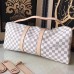 Louis Vuitton Keepall Bandouliere 45 Bag In Damier Azur Canvas N48223