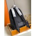 Louis Vuitton Backpack In Black LV Aerogram Leather M57079 Louis Vuitton Backpack In Black LV Aerogram Leather M57079