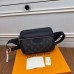 Louis Vuitton Outdoor Bumbag In Taiga WIth Monogram Eclipse Canvas M30245