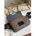 Louis Vuitton S Lock Sling Bag In Monogram Macassar Canvas M45807 Louis Vuitton S Lock Sling Bag In Monogram Macassar Canvas M45807