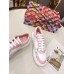 Louis Vuitton Time Out Sneakers In Damier Azur and Leather Louis Vuitton Time Out Sneakers In Damier Azur and Leather