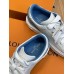 Louis Vuitton Time Out Sneakers with Blue Signature Back Louis Vuitton Time Out Sneakers with Blue Signature Back