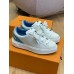Louis Vuitton Time Out Sneakers with Blue Signature Back Louis Vuitton Time Out Sneakers with Blue Signature Back