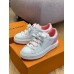 Louis Vuitton Time Out Sneakers with Pink Signature Back Louis Vuitton Time Out Sneakers with Pink Signature Back