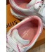 Louis Vuitton Time Out Sneakers with Pink Signature Back Louis Vuitton Time Out Sneakers with Pink Signature Back