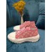 Louis Vuitton LV Squad Sneakers In Pink Monogram Denim