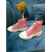 Louis Vuitton LV Squad Sneaker Boots In Pink Monogram Denim Louis Vuitton LV Squad Sneaker Boots In Pink Monogram Denim
