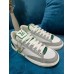 Louis Vuitton Charlie Sneakers In White Leather With Vert Detail Louis Vuitton Charlie Sneakers In White Leather With Vert Detail