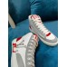 Louis Vuitton White Charlie Sneaker Boots With Red Detail