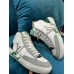 Louis Vuitton White Charlie Sneaker Boots With Vert Detail