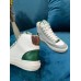 Louis Vuitton White Charlie Sneaker Boots With Vert Detail