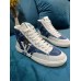 Louis Vuitton Charlie Sneaker Boots In Blue Monogram Denim Louis Vuitton Charlie Sneaker Boots In Blue Monogram Denim