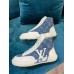 Louis Vuitton Charlie Sneaker Boots In Blue Monogram Denim Louis Vuitton Charlie Sneaker Boots In Blue Monogram Denim