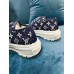 Louis Vuitton LV Squad Sneakers In Blue Monogram Denim