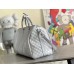 Louis Vuitton Keepall Bandouliere 50B Bag In Glitter Leather N58041