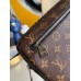 Louis Vuitton Kasai Clutch In Monogram Macassar Canvas M42838