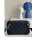 Louis Vuitton Horizon Clutch In Monogram Eclipse Canvas M45579