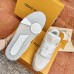 Louis Vuitton Men's LV Trainer Sneakers In Beige Monogram Denim Louis Vuitton Men's LV Trainer Sneakers In Beige Monogram Denim