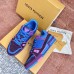 Louis Vuitton Men's LV Trainer Sneakers In Purple Crystals Louis Vuitton Men's LV Trainer Sneakers In Purple Crystals