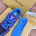 Louis Vuitton Men's LV Trainer Sneakers In Purple Crystals Louis Vuitton Men's LV Trainer Sneakers In Purple Crystals