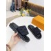 Louis Vuitton Pool Pillow Flat Comfort Mules Black