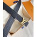 Louis Vuitton LV Iconic 30mm Reversible Belt In Monogram Empreinte Leather M0328V Louis Vuitton LV Iconic 30mm Reversible Belt In Monogram Empreinte Leather M0328V