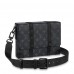 Louis Vuitton Trunk Messenger Bag In Monogram Eclipse Canvas M45727